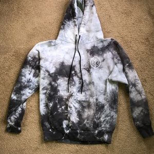 ❌SOLD❌ Sand Cloud black Acid Wash hoodie